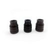 Optical metal parts surface black anodized connectors