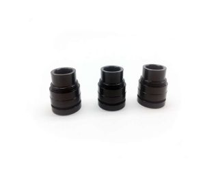 Optical metal parts surface black anodized connectors